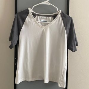 Columbia Omni-Shade Sun Protection Cropped T-Shirt